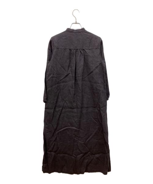 fog linen work（フォグリネンワーク）fog linen work (フォグリネンワーク) フレンチリネンシャツワンピース グレー サイズ:FREEの古着・服飾アイテム