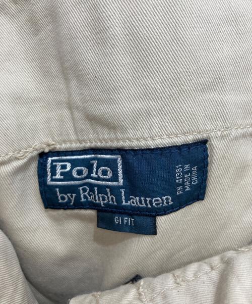 POLO RALPH LAUREN（ポロ・ラルフローレン）POLO RALPH LAUREN (ポロ・ラルフローレン) リメイクショーツ ベージュ サイズ:Lの古着・服飾アイテム
