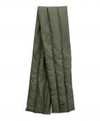 Y(dot) BY NORDISKワイドット バイ ノルディスク）の古着「LIGHT DOWN MUFFLER」｜オリーブ