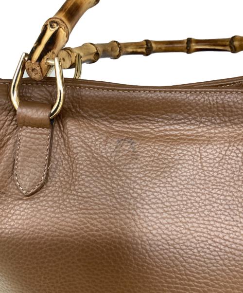 Gianni Notaro（ジャンニ ノターロ）GIANNI NOTARO (ジャンニ ノターロ) 2WAYバッグ ブラウンの古着・服飾アイテム