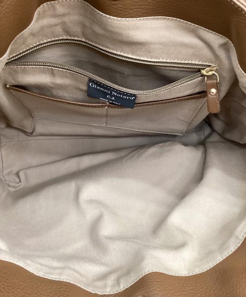 Gianni Notaro（ジャンニ ノターロ）GIANNI NOTARO (ジャンニ ノターロ) 2WAYバッグ ブラウンの古着・服飾アイテム