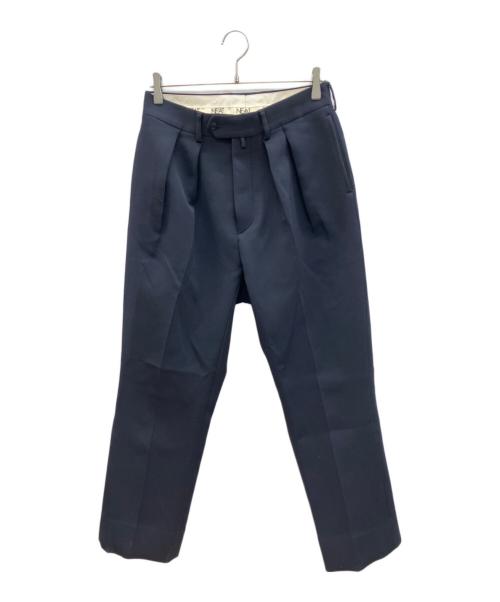 NEAT（ニート）NEAT (ニート) 2タックパンツ ネイビー サイズ:44の古着・服飾アイテム