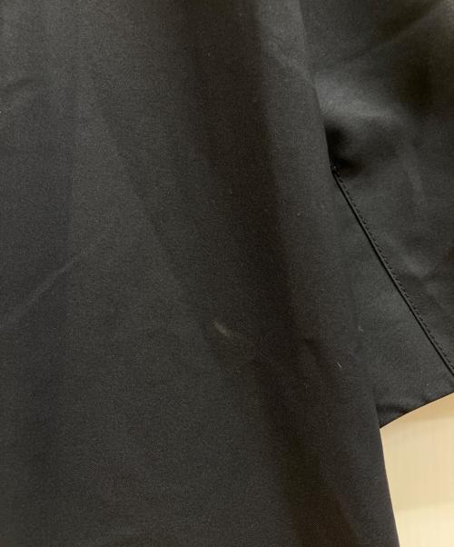 BALLSEY（ボールジィ）BALLSEY (ボールジィ) ハイカウントダブルクロス Aラインワンピース ネイビー サイズ:36の古着・服飾アイテム