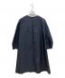 BALLSEY (ボールジィ) ハイカウントダブルクロス Aラインワンピース ネイビー サイズ:36：7000円