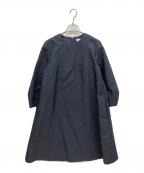 BALLSEYボールジィ）の古着「ハイカウントダブルクロス Aラインワンピース」｜ネイビー