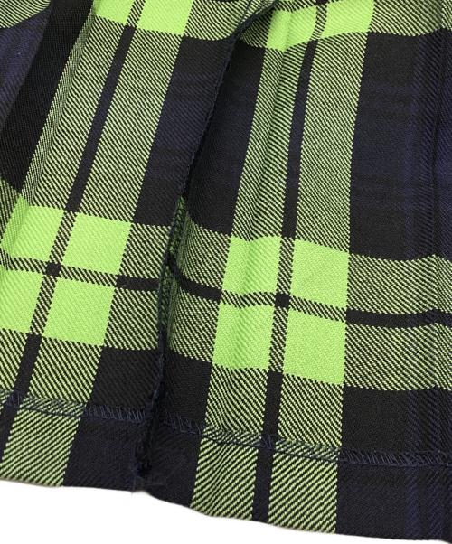 O'NEIL OF DUBLIN（オニールオブダブリン）O'NEIL OF DUBLIN (オニールオブダブリン) UNITED ARROWS (ユナイテッドアローズ) スカート ネイビー×グリーン サイズ:42の古着・服飾アイテム