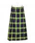 O'NEIL OF DUBLIN（オニールオブダブリン）の古着「スカート」｜ネイビー×グリーン