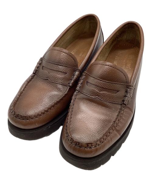 Weejuns（ウィージャン）WEEJUNS (ウィージャン) BEAMS BOY (ビームスボーイ) ローファー ブラウン サイズ:37の古着・服飾アイテム