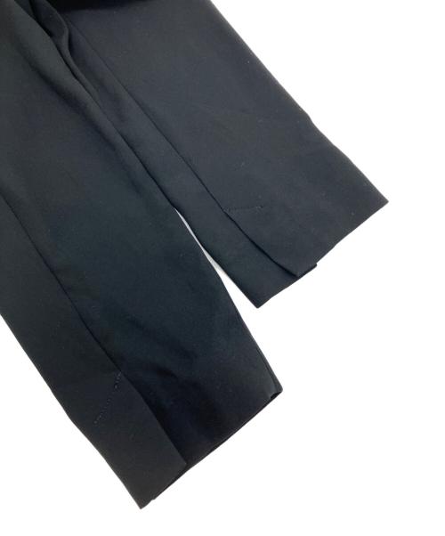 theory（セオリー）theory (セオリー) Powder Crepe Collarless JKT N　ノーカラージャケット ブラック サイズ:00の古着・服飾アイテム