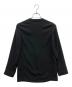 theory (セオリー) Powder Crepe Collarless JKT N　ノーカラージャケット ブラック サイズ:00：9000円