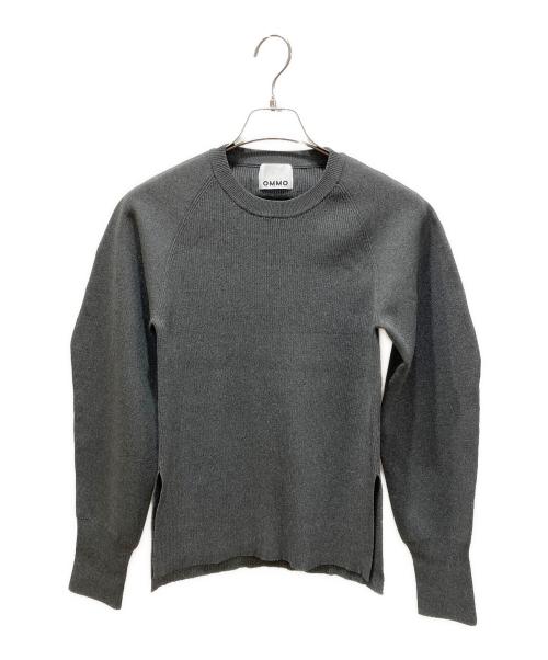 OMMO（オーエムエムオー）OMMO (オーエムエムオー) VOLUME SLEEVE KT TOP グレー サイズ:Fの古着・服飾アイテム