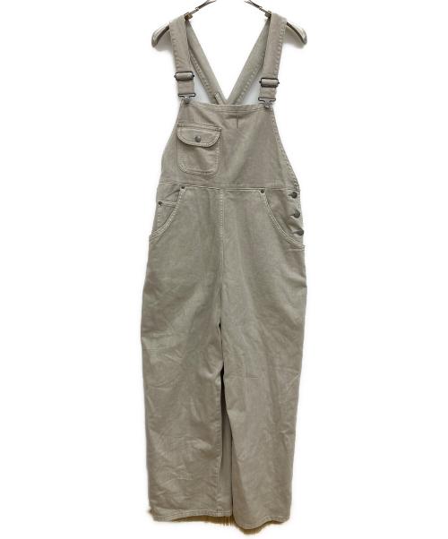 Ameri（アメリ）AMERI (アメリ) CONES BOSS REMAKE OVERALL ベージュ サイズ:25の古着・服飾アイテム