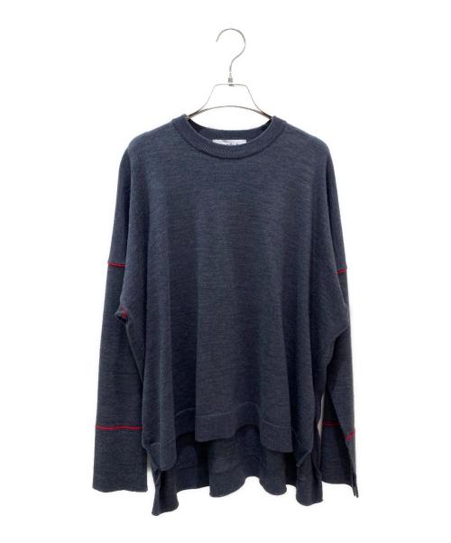 ENFOLD（エンフォルド）ENFOLD (エンフォルド) OPEN CUFF PULLOVER グレー サイズ:38の古着・服飾アイテム