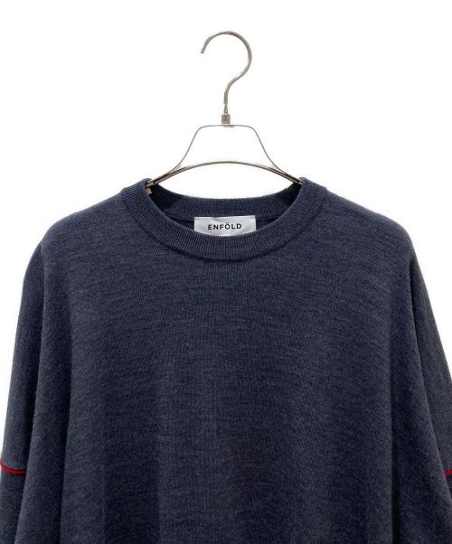ENFOLD（エンフォルド）ENFOLD (エンフォルド) OPEN CUFF PULLOVER グレー サイズ:38の古着・服飾アイテム