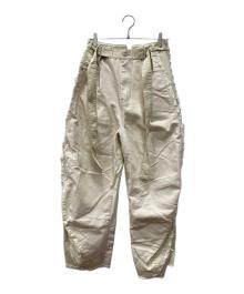 Knuth Marf（クヌースマーフ）の古着「twobuckles patchwork denim」｜ベージュ