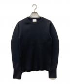 OMMOオーエムエムオー）の古着「VOLUME SLEEVE KT TOP」｜ブラック