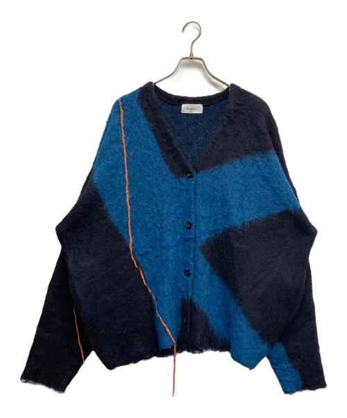 Knuth Marf（クヌースマーフ）Knuth Marf (クヌースマーフ) accent mohair cardigan ネイビー サイズ:-の古着・服飾アイテム