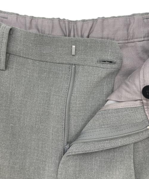 Spick and Span（スピック＆スパン）Spick and Span (スピックアンドスパン) ダブルクロスツータックパンツ グレー サイズ:SIZE 36の古着・服飾アイテム