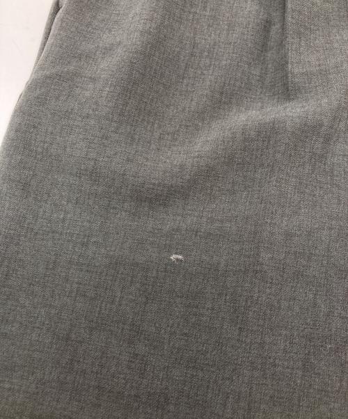 Spick and Span（スピック＆スパン）Spick and Span (スピックアンドスパン) ダブルクロスツータックパンツ チャコールグレー サイズ:SIZE 36の古着・服飾アイテム