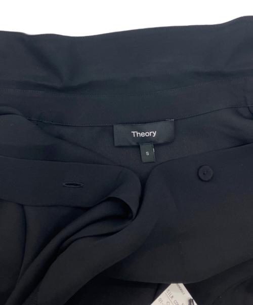 theory（セオリー）theory (セオリー) SILK COMBO COMBO SH CARDI ブラック サイズ:Ｓの古着・服飾アイテム