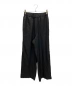 DEUXIEME CLASSEドゥーズィエム クラス）の古着「Silk Looker パンツ」｜ブラック