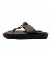 Caminando (カミナンド) THONG PLATFORM / トング ブラウン サイズ:7：6000円