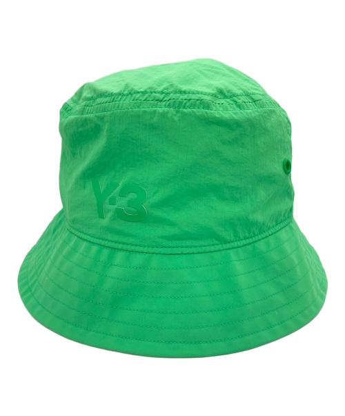 Y-3（ワイスリー）Y-3 (ワイスリー) BUCKET HAT　ナイロンバケットハット グリーンの古着・服飾アイテム