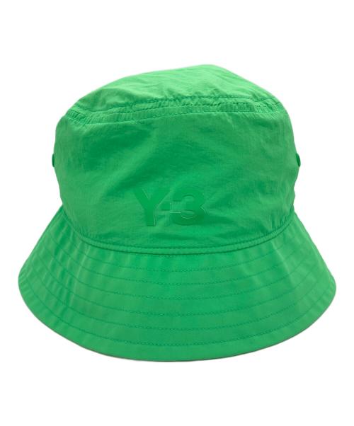 Y-3（ワイスリー）Y-3 (ワイスリー) BUCKET HAT　ナイロンバケットハット グリーンの古着・服飾アイテム