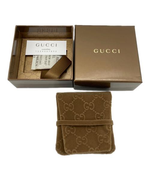 GUCCI（グッチ）GUCCI (グッチ) アイコンリング ブラック サイズ:9の古着・服飾アイテム