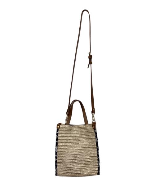 russet（ラシット）russet (ラシット) スクエア2wayトートバッグ ベージュ サイズ:下記参照の古着・服飾アイテム