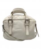 GIANNI CHIARINIジャンニ キアリーニ）の古着「PIUMA 2WAYバッグ」｜アイボリー