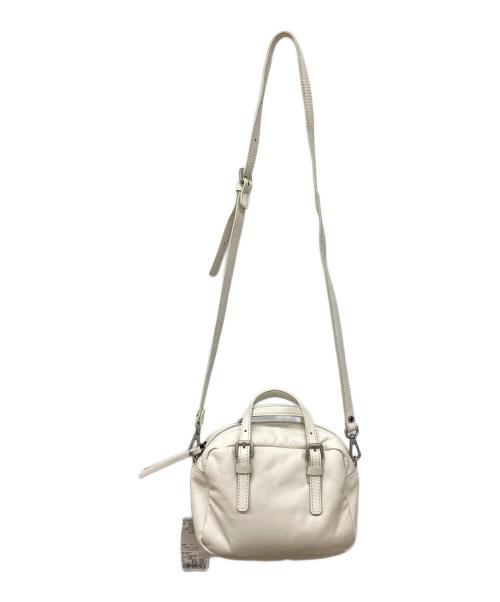 GIANNI CHIARINI（ジャンニ キアリーニ）GIANNI CHIARINI (ジャンニ キアリーニ) PIUMA 2WAYバッグ アイボリーの古着・服飾アイテム