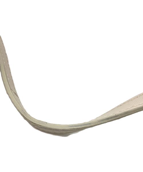 GIANNI CHIARINI（ジャンニ キアリーニ）GIANNI CHIARINI (ジャンニ キアリーニ) PIUMA 2WAYバッグ アイボリーの古着・服飾アイテム