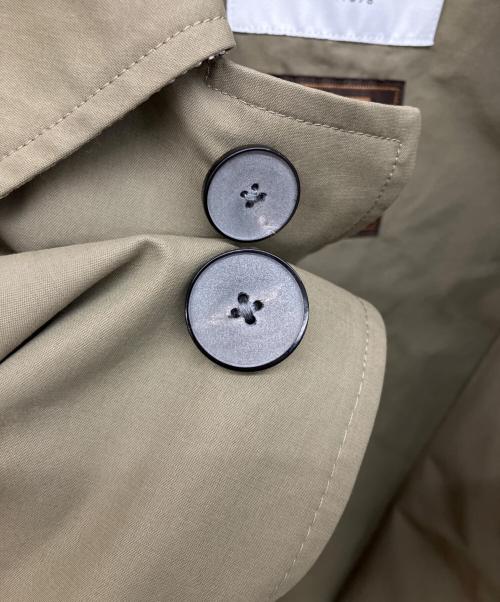 TOMORROW LAND（トゥモローランド）TOMORROW LAND (トゥモローランド) コットンナイロンツイル ステンカラーコート カーキ サイズ:Ｓの古着・服飾アイテム