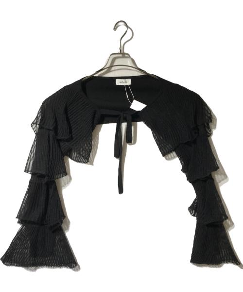 sahara（サハラ）sahara (サハラ) Fluffy Arm Bolero ブラック サイズ:FR 未使用品の古着・服飾アイテム