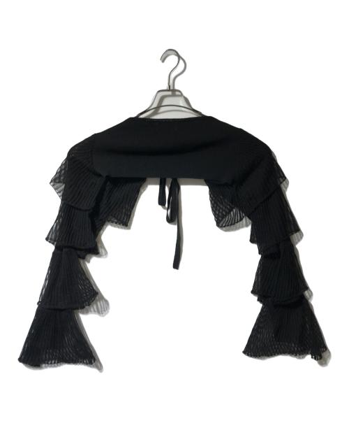 sahara（サハラ）sahara (サハラ) Fluffy Arm Bolero ブラック サイズ:FR 未使用品の古着・服飾アイテム