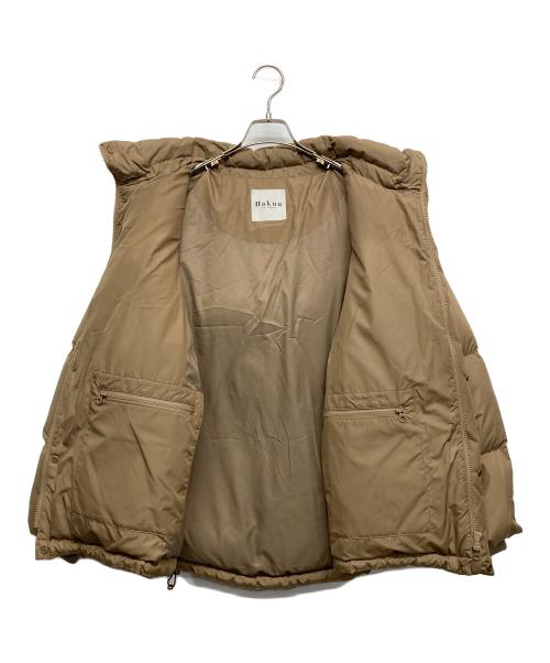 Hakuu（ハク）Hakuu (ハク) ダウンジャケット ブラウン サイズ:2の古着・服飾アイテム