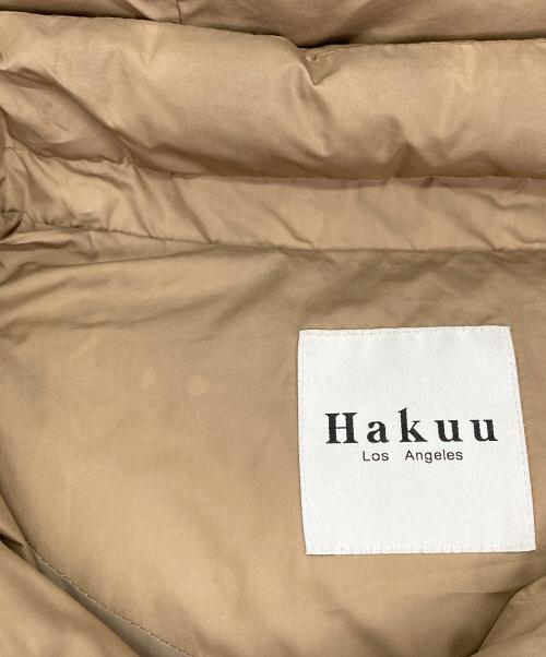 Hakuu（ハク）Hakuu (ハク) ダウンジャケット ブラウン サイズ:2の古着・服飾アイテム