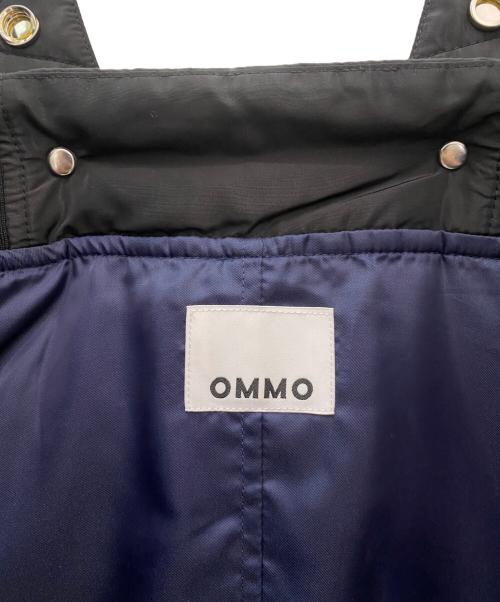 OMMO（オーエムエムオー）OMMO (オーエムエムオー) MA-1 VEST LAYERED SK ブラック サイズ:FREEの古着・服飾アイテム