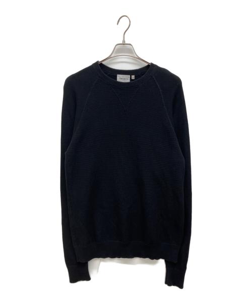 Carhartt WIP（カーハート ワークインプログレス）Carhartt WIP (カーハート ワークインプログレス) チェイスセーター　クルーネックセーター ブラック サイズ:Ｍの古着・服飾アイテム