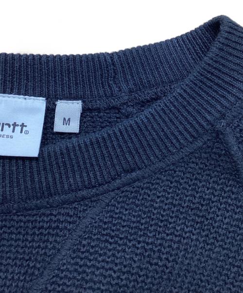 Carhartt WIP（カーハート ワークインプログレス）Carhartt WIP (カーハート ワークインプログレス) チェイスセーター　クルーネックセーター ブラック サイズ:Ｍの古着・服飾アイテム