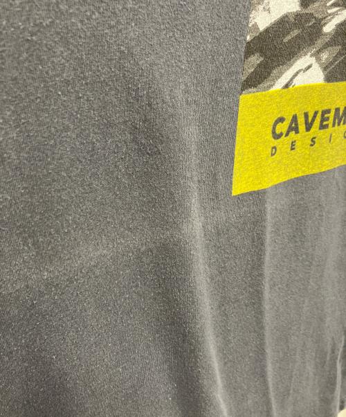 CAV EMPT（シーイー）CAV EMPT (シーイー) BEAUTY&YOUTH (ビューティーアンドユース) Design Block Long Sleeve T チャコールグレー サイズ:Lの古着・服飾アイテム
