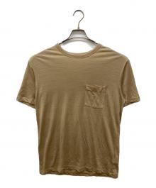 Icebreaker（アイスブレーカー）の古着「150 ショートスリーブ ポケット ティー」｜ベージュ