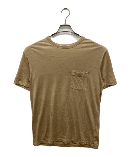 Icebreaker（アイスブレーカー）Icebreaker (アイスブレーカー) 150 ショートスリーブ ポケット ティー ベージュ サイズ:Mの古着・服飾アイテム