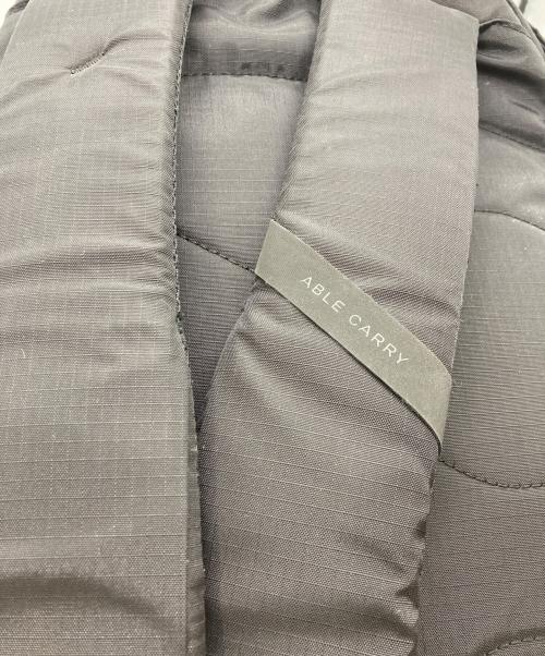 ABLE CARRY（エイブルキャリー）ABLE CARRY (エイブルキャリー) Thirteen Daybag/サーティーン　デイバッグ ブラックの古着・服飾アイテム