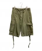 NIGEL CABOURNナイジェルケーボン）の古着「カーゴハーフパンツ」｜カーキ