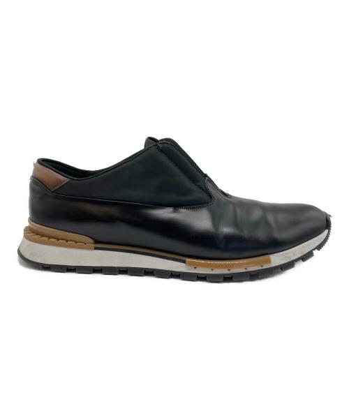 Berluti（ベルルッティ）Berluti (ベルルッティ) ファストトラックレザースニーカー ブラック サイズ:11の古着・服飾アイテム