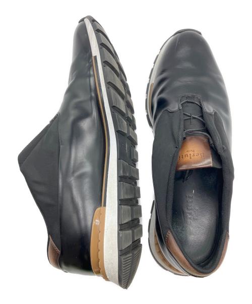 Berluti（ベルルッティ）Berluti (ベルルッティ) ファストトラックレザースニーカー ブラック サイズ:11の古着・服飾アイテム