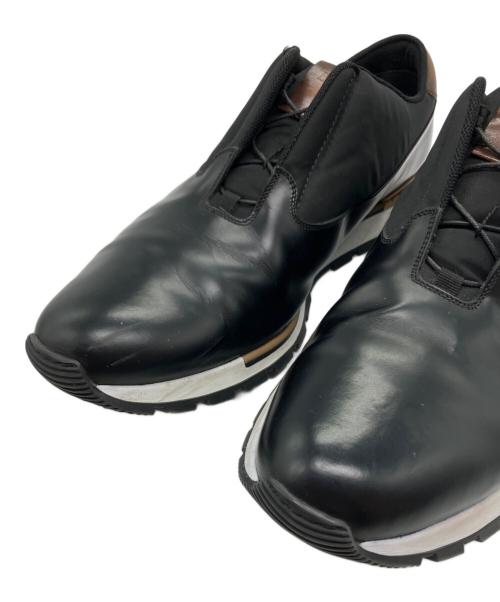 Berluti（ベルルッティ）Berluti (ベルルッティ) ファストトラックレザースニーカー ブラック サイズ:11の古着・服飾アイテム