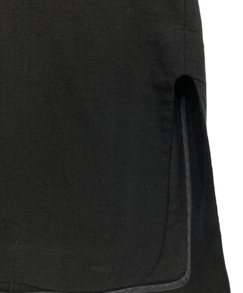 Mame Kurogouchi（マメクロゴウチ）Mame Kurogouchi (マメクロゴウチ) Crepe Deep V-Neck Dress ブラック サイズ:1の古着・服飾アイテム